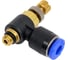 Дроссель с обратным клапаном 4 мм M5 CDC Pneumatics NSC 04M5N 1