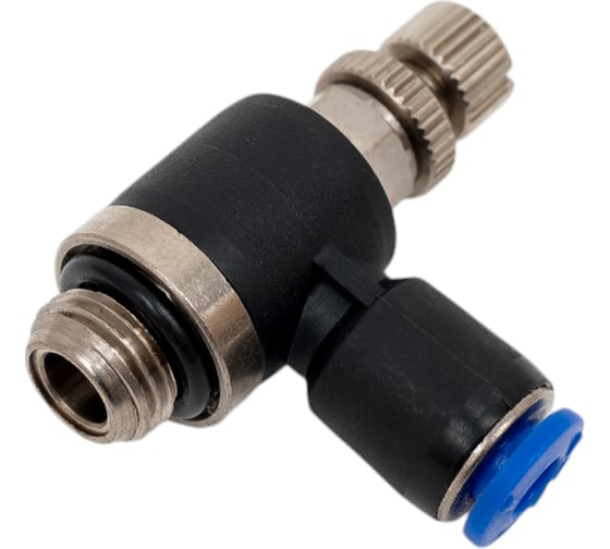 Дроссель с обратным клапаном 4 мм G1/8" CDC Pneumatics NSC 04G01 1