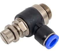 Дроссель с обратным клапаном 8 мм G3/8" CDC Pneumatics NSC 08G03