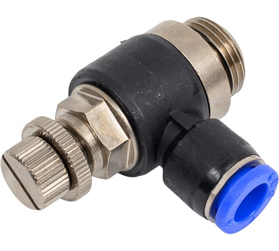 Дроссель с обратным клапаном 8 мм G3/8" CDC Pneumatics NSC 08G03 1