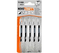 Пилка по дереву T 119 BO (5 шт; 4-50 мм; HCS) для лобзика NOVOCRAFT T119BOHCS