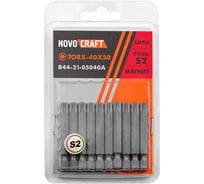 Биты TORX в блистере (10 шт; T40; 50 мм; s2) NOVOCRAFT B44-21-05040A