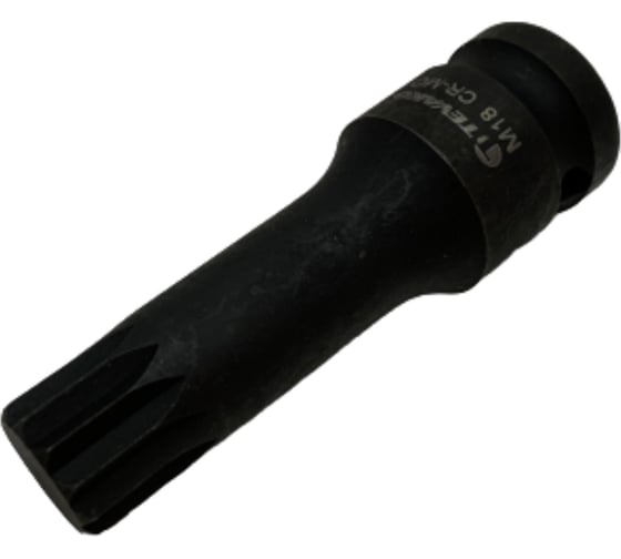 Бита-головка ударная Spline (M18; 78 мм; 1/2") TEVAKO TVK-07035
