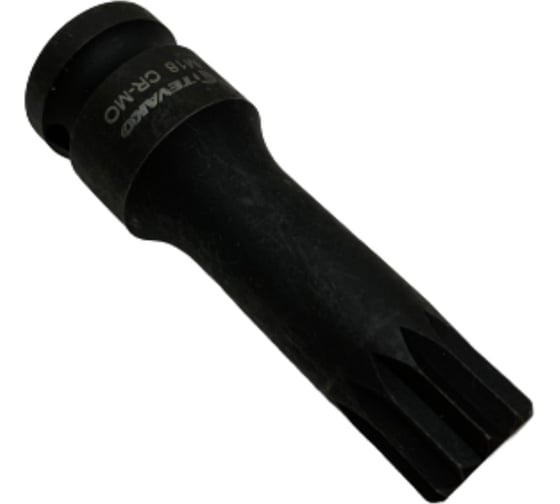 Бита-головка ударная Spline (M18; 78 мм; 1/2") TEVAKO TVK-07035