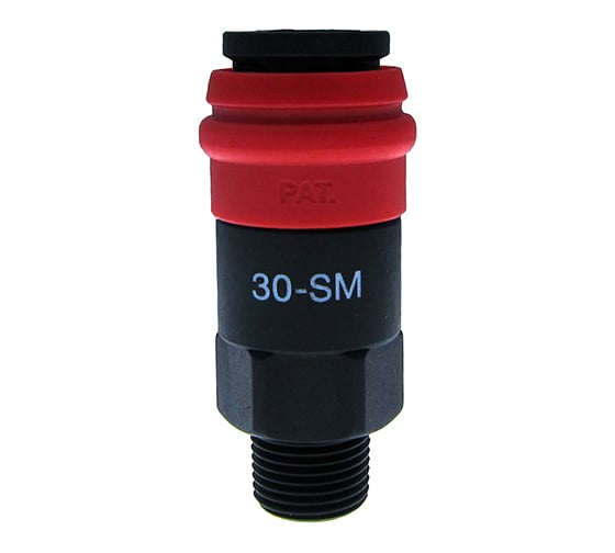 Соединение быстроразъемное 30SM 3/8" внешняя резьба TEVAKO TVK-09035