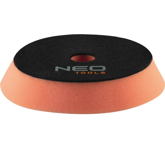 Диск полировальный на липучке 130x150x25 мм, средней жесткости NEO Tools 08-966 1