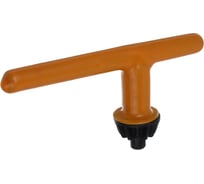 Ключ для сверлильного патрона ЕРМАК 13 мм, прорезиненная ручка 601-076