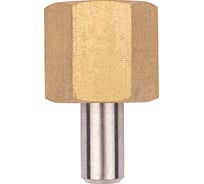 Ниппель приварной BD с накидной гайкой G1/2 латунь 1281290002