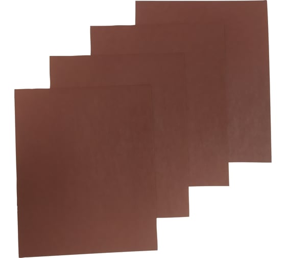 Наждачная бумага водостойкая ABRAFORM HAND SIZE 140x115 мм, P1000, 4 шт AF-HS-P1000