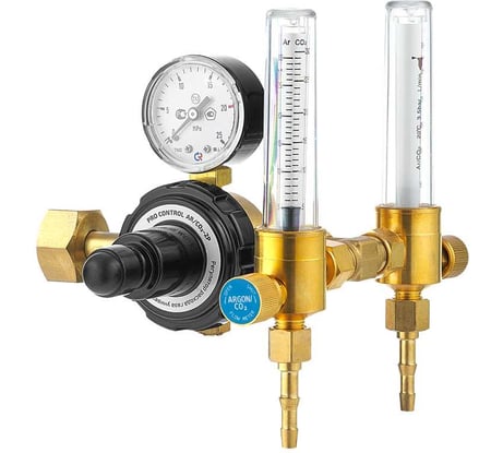 Регулятор расхода газа универсальный Сварог PRO CONTROL AR/CO2 2Р (7872637000), манометр с поверкой 101740