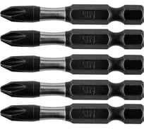 Биты ударные PH2, 50 мм, 1/4", S2, 5 шт NEO Tools 09-576