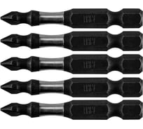 Биты ударные PH1, 50 мм, 1/4", S2, 5 шт NEO Tools 09-575
