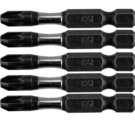 Биты ударные PZ3, 50 мм, 1/4", S2, 5 шт NEO Tools 09-580