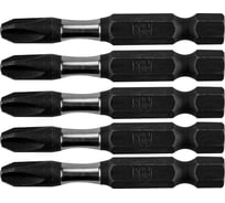 Биты ударные PH3, 50 мм, 1/4", S2, 5 шт NEO Tools 09-577