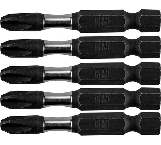 Биты ударные PH3, 50 мм, 1/4", S2, 5 шт NEO Tools 09-577
