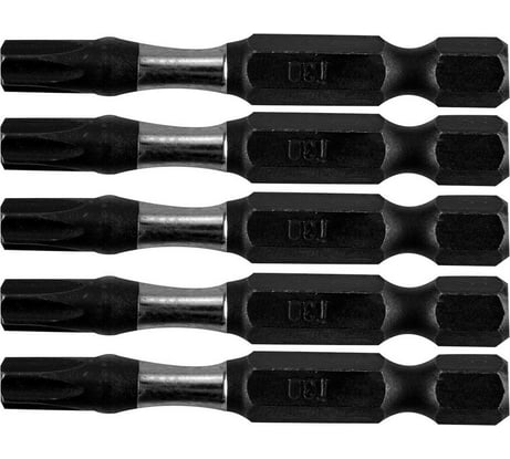 Биты ударные T30, 50 мм, 1/4", S2, 5 шт NEO Tools 09-587