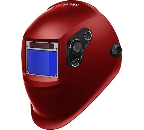 Маска сварщика с АСФ Хамелеон TECMEN ADF 730S TM 15 Красная 100582198