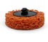 Зачистной круг TOTFLEX STRIP IT 50x15 красный EXTRA COARSE QCD (roloc) 3шт 4631176872380 1