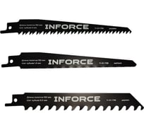 Набор полотен по дереву и металлу 152x8,5/4/1,4 мм, 3шт Inforce 11-01-738