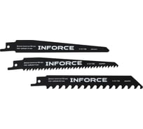 Набор полотен по дереву и металлу 152x8,5/4/1,4 мм, 3шт Inforce 11-01-738