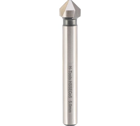 Зенковка H-Tools 90 градусов 5.0мм HSSE-Co5 3z L-45мм 745050EHT