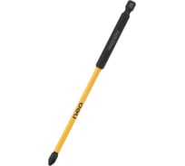 Набор торсионных бит Deli PH2, 150мм для ударных шуруповертов 10шт DL251150 сталь S2, пласт.кейс 183618