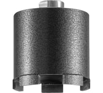 Коронка алмазная для подрозетников HEDEN 82x65 мм, М16, 5 сегментов, торцевая, арт. 411.002