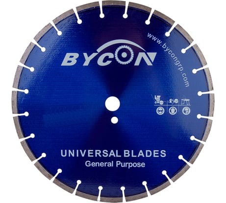 Круг алмазный отрезной BYCON LASER UNI 230х22.2 мм 3000230