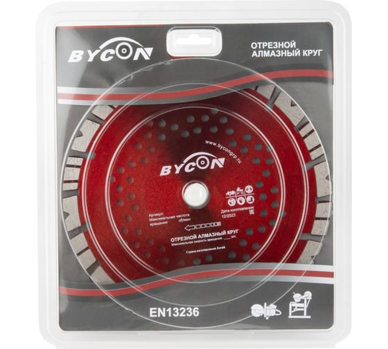 Круг алмазный отрезной BYCON LASER TURBO 230х22.2 мм 3046230