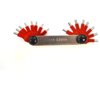 Шаблоны для контроля отверстий Vogel 1.5-3, проволочки, 16 шт 472202