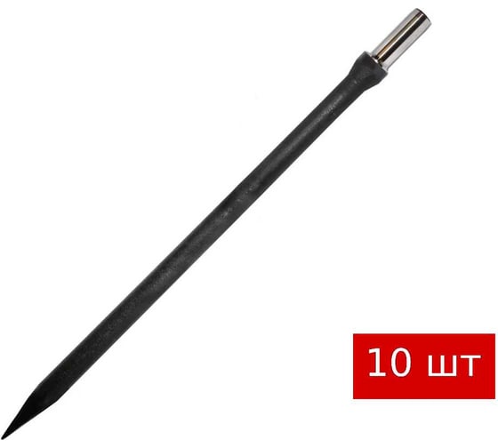 Пика П-11, 600 мм, хвостовик 24х70 мм, для отбойных молотков МОП/МО и бетоноломов Б/БК, упаковка 10 штук IMPERA 700070