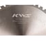 Диск пильный для обработки стали KWS 255х25.4х2.0/1.6х48T ZYTP K5 CFKH00054 4
