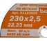 Круг отрезной по металлу Мастер (230х2.5х22.2 мм) Bohrer 51123025 4