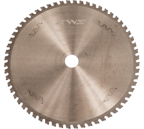 Диск пильный для обработки стали KWS 255х25.4х2.0/1.6х60T ZYTP K5 CFKH00055