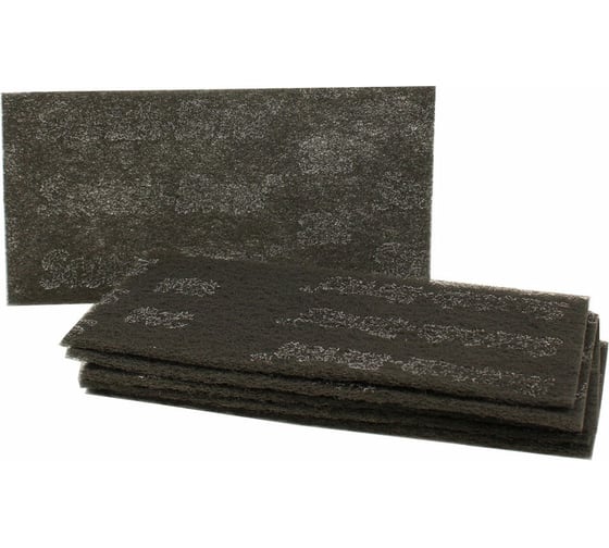 Лист Scotch-Brite MX-HP, S ULF, серый, 114х228 мм, № 64660, 6 шт/уп 3М 7100209618