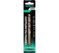 Сверло по металлу NIREX Profi Cobalt 9.5x125 мм, 1шт NMD0901