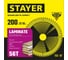 Пильный диск по ламинату STAYER Laminate 200x32/30 мм, 56T, аккуратный рез 3684-200-32-56_z01 5