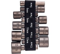 Бита для кровельных саморезов VIRA 5-13 мм, длина 48 мм, 9 шт 554401