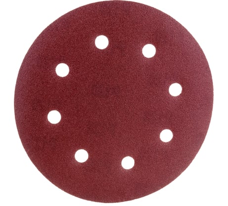 Круг шлифовальный (5 шт; 180 мм; P120; 8 отверстий) АЯ-ТЕХ 4673729815062