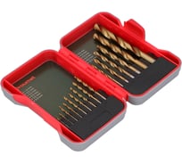 Комплект сверл по металлу DRAUMET 15 шт 7087