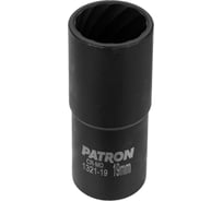 Головка-экстрактор ударная двухсторонняя Patron 1/2, 19мм P-1321-19(65897)