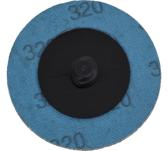 Шлифовальный быстросъемный круг REXXTOOL PREDATOR R-TYPE ALUMINIUM 50мм, 6 шт, P320 RXT-R-TYPE-ALU-50-320 1