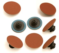 Шлифовальный быстросъемный круг REXXTOOL PREDATOR R-TYPE ALUMINIUM 20мм, 8 шт, P120 RXT-R-TYPE-ALU-20-120