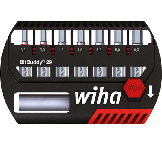 Набор Бит Wiha BitBuddy 29, биты HEX, 8 предметов 36919 1