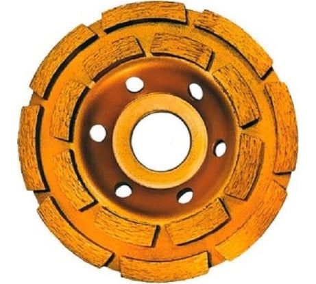 Чашка алмазная зачистная (125х22.2 мм; двухрядная) TORGWIN S67622