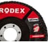 Круг лепестковый торцевой Rodex (125 мм; P40) Bull RZF0425 5