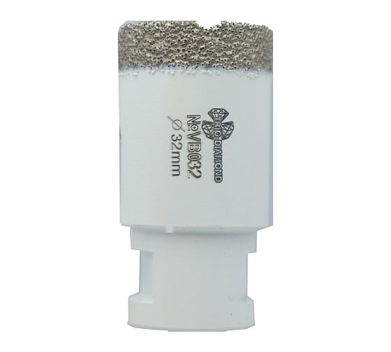 Коронка алмазная по керамограниту TRIO-DIAMOND Vacuum Brazed 32 мм, М14, VB032
