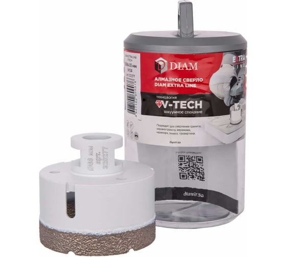 Сверло алмазное Extra Line V-TECH (68x35 мм; М14) DIAM 320277