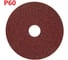 Фибровый шлифовальный круг (диск) Vitatools Р60, коричневый F125-P60 2