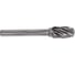 Борфреза (10х20х65х6 мм; VHM; тип С; aluminum) Cle-line 41 341 010 4